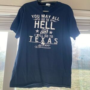 Navy Texas Tee : S
